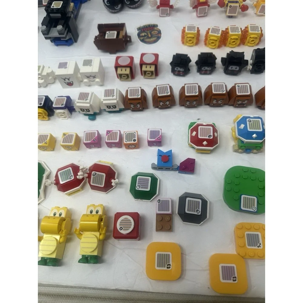LEGO Super Mario Action Brick Barcode Tile Character Lot Goomba Yoshi Bowser